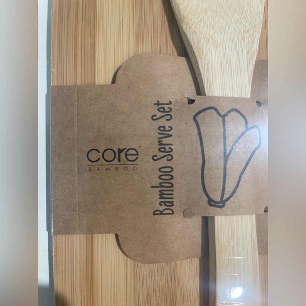 Bamboo serve set - Picture 2 of 2